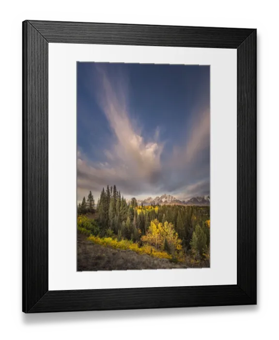 Framed Print : Autumn sunrise view of Teton Range, Grand Teton National Park, Wyoming Framed Print : Autumn sunrise view of Teton Range, Grand Teton National Park, Wyoming