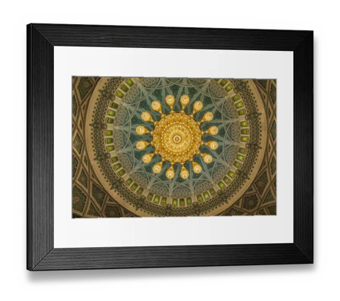 Framed Print : Middle East, Arabian Peninsula, Oman, Muscat. Chandelier Framed Print : Middle East, Arabian Peninsula, Oman, Muscat. Chandelier