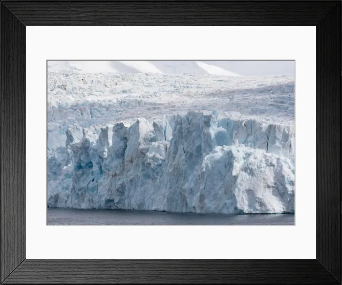 Framed Print : Southern Ocean, South Georgia, Drygalski Fjord, Resting Glacier