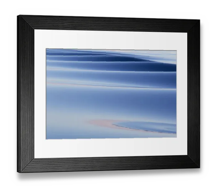 Framed Print : Southern Ocean, near South Georgia. Patterns created by the ship in the glassy water Framed Print : Southern Ocean, near South Georgia. Patterns created by the ship in the glassy water