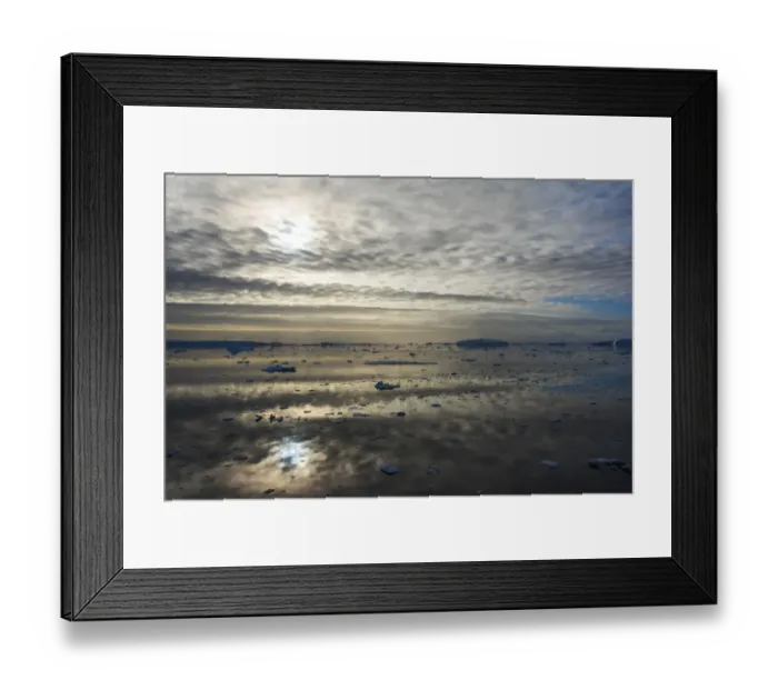 Framed Print : Floating ice on South Atlantic Ocean, Antarctica Framed Print : Floating ice on South Atlantic Ocean, Antarctica