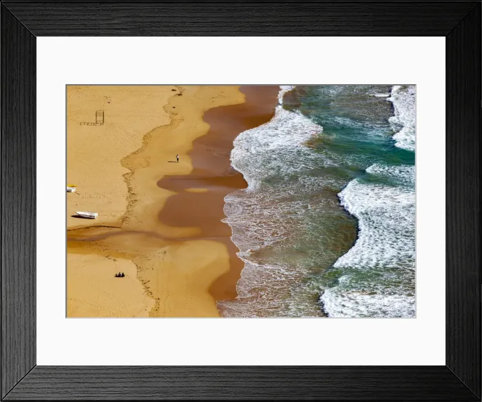 Framed Print : Beach aerial in Alanya, Turkey Framed Print : Beach aerial in Alanya, Turkey