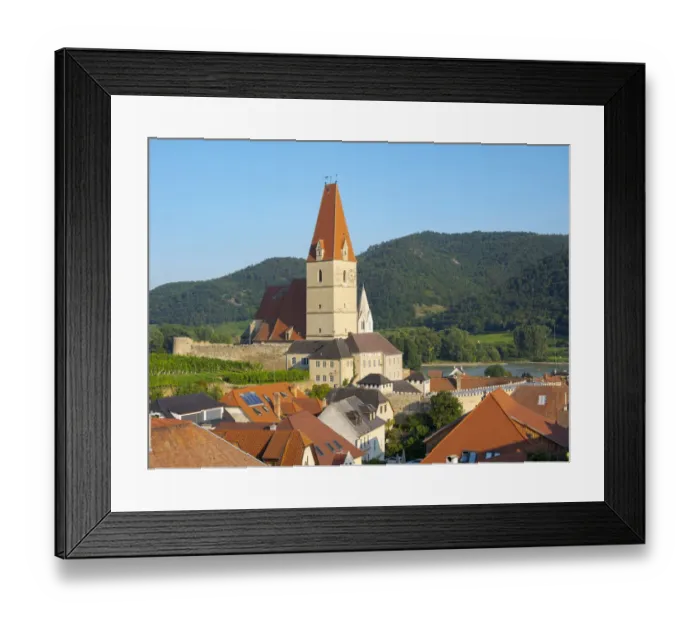 Framed Print : Fortified church Maria Himmelfahrt (Assumption of Mary) Framed Print : Fortified church Maria Himmelfahrt (Assumption of Mary)