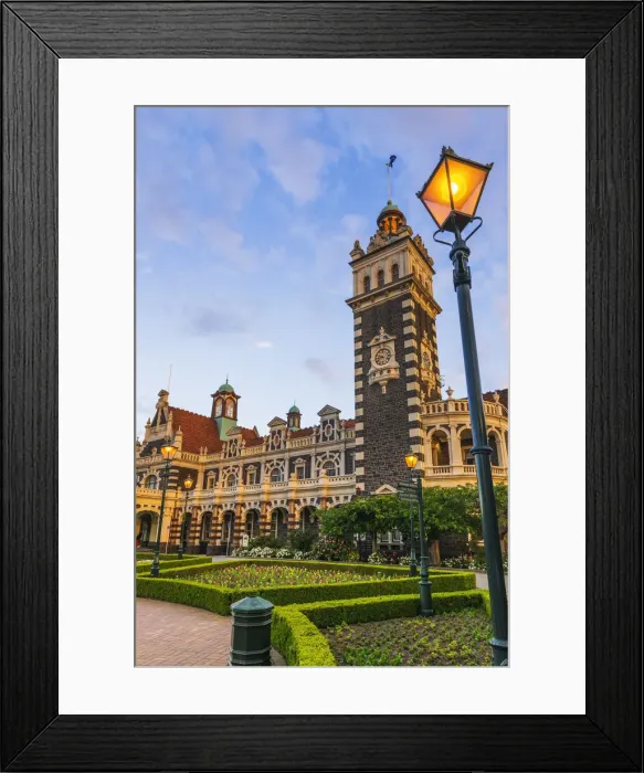 Framed Print : The Dunedin Railway Station, Dunedin, South Island, New Zealand (Editorial Use Only) Framed Print : The Dunedin Railway Station, Dunedin, South Island, New Zealand (Editorial Use Only)