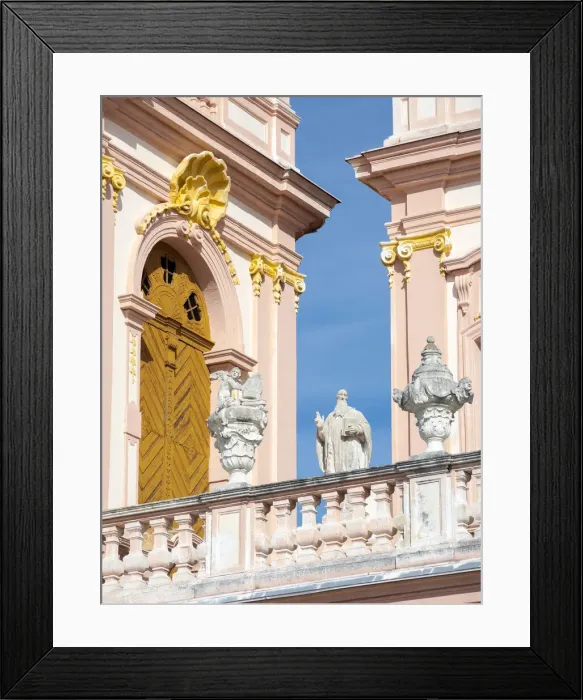 Framed Print : The collegiate church. Gottweig Abbey, a UNESCO World Heritage Site, Wachau Framed Print : The collegiate church. Gottweig Abbey, a UNESCO World Heritage Site, Wachau