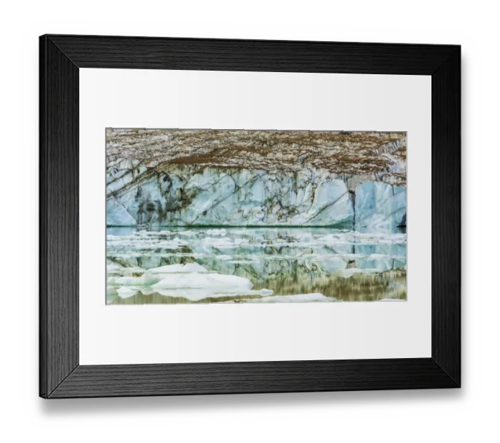 Framed Print : Icebergs on glacial meltwater under Mount Edith Cavell, Jasper National Park, Alberta Framed Print : Icebergs on glacial meltwater under Mount Edith Cavell, Jasper National Park, Alberta