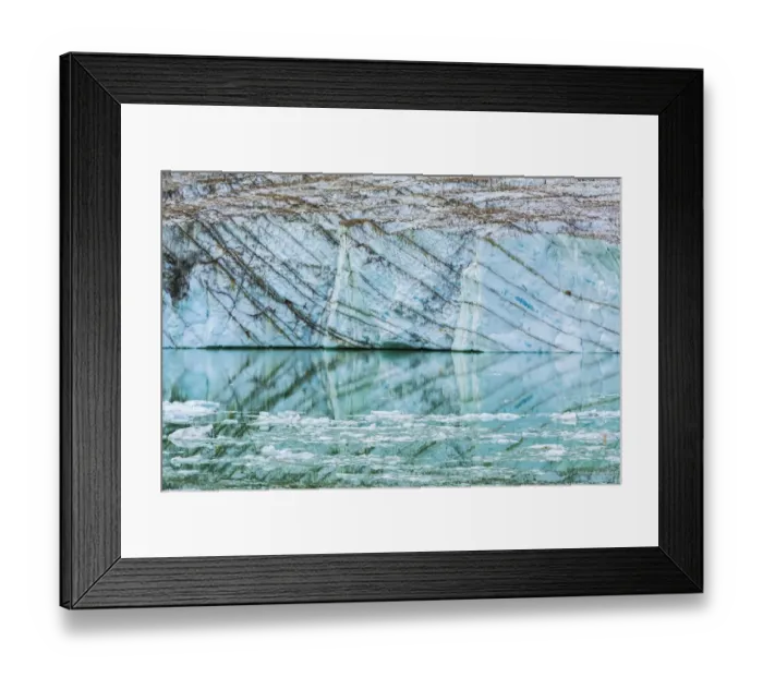 Framed Print : Icebergs on glacial meltwater under Mount Edith Cavell, Jasper National Park, Alberta Framed Print : Icebergs on glacial meltwater under Mount Edith Cavell, Jasper National Park, Alberta