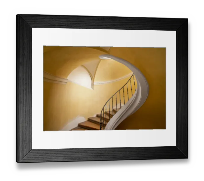 Framed Print : Europe, Czech Republic, Prague. Kutna Hora. Stairwell in Monastery Church of Assumption Framed Print : Europe, Czech Republic, Prague. Kutna Hora. Stairwell in Monastery Church of Assumption