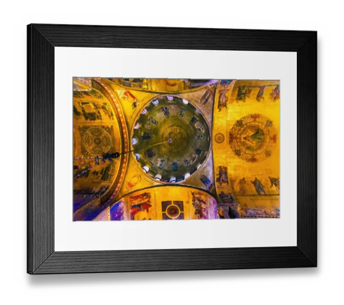 Framed Print : Saint Marks Basilica arches, mosaics, Venice, Italy Framed Print : Saint Marks Basilica arches, mosaics, Venice, Italy