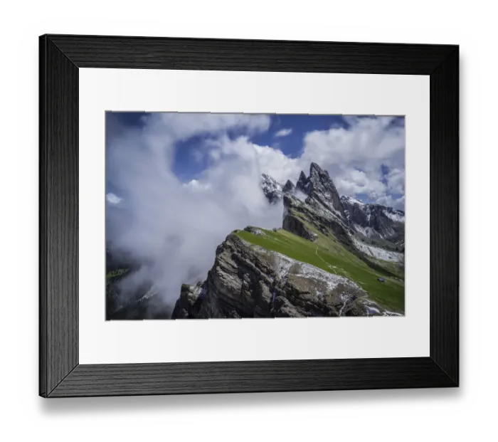 Framed Print : Europe, Italy, South Tyrol. Landscape with Dolomite Mountains Framed Print : Europe, Italy, South Tyrol. Landscape with Dolomite Mountains