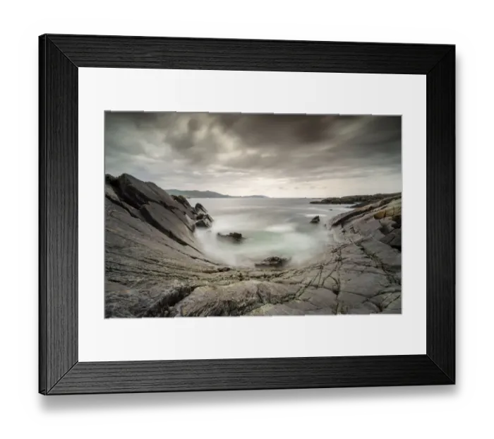 Framed Print : Europe, Ireland, Eyeries. Landscape with the Beara Bowl rock formation Framed Print : Europe, Ireland, Eyeries. Landscape with the Beara Bowl rock formation