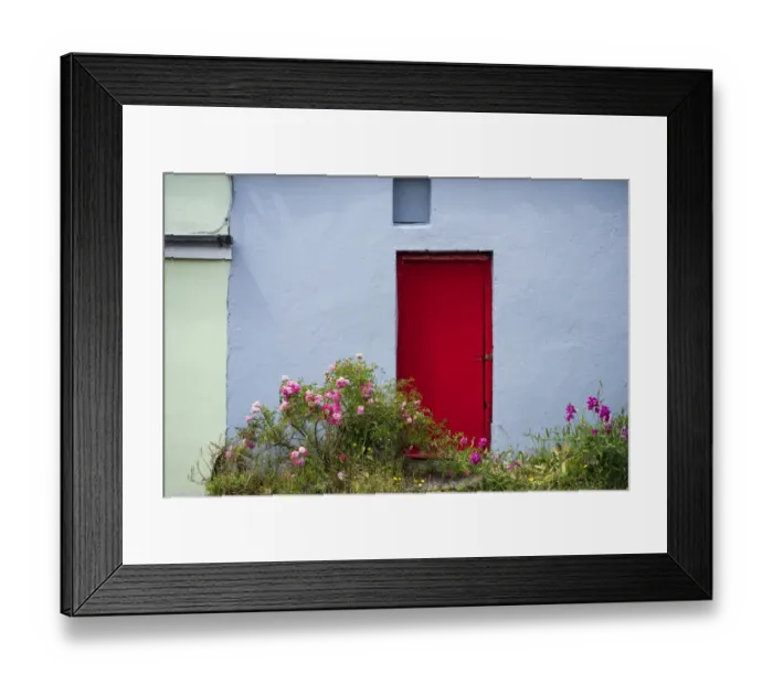Framed Print : Europe, Ireland, Eyeries. Exterior of weathered house Framed Print : Europe, Ireland, Eyeries. Exterior of weathered house
