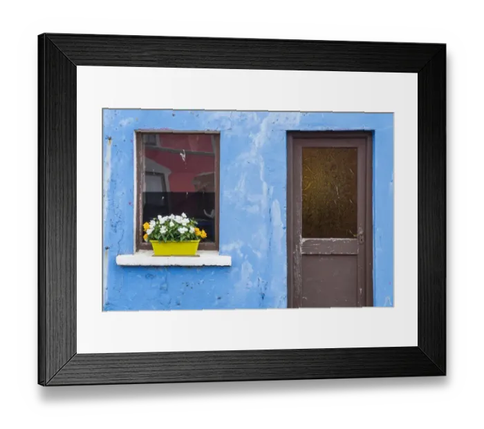 Framed Print : Europe, Ireland, Eyeries. Exterior of weathered house Framed Print : Europe, Ireland, Eyeries. Exterior of weathered house