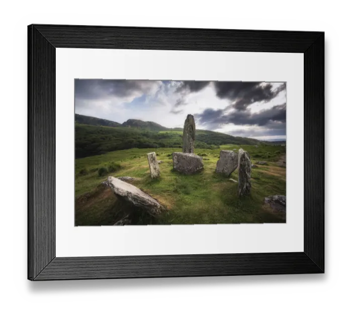 Framed Print : Europe, Ireland, County Kerry. Uragh stone circle Framed Print : Europe, Ireland, County Kerry. Uragh stone circle