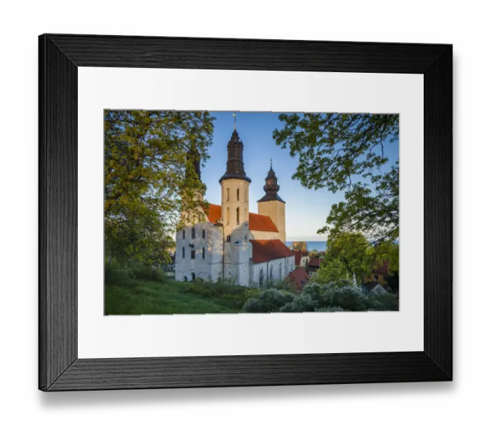 Framed Print : Sweden, Gotland Island, Visby, Visby Cathedral, 12th century Framed Print : Sweden, Gotland Island, Visby, Visby Cathedral, 12th century