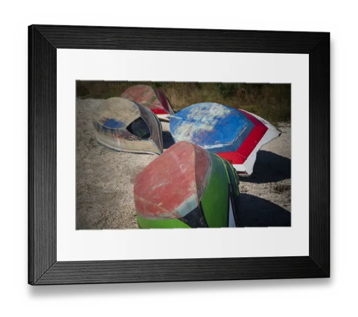Framed Print : Europe, Portugal, Torreira. Wooden boats on beach Framed Print : Europe, Portugal, Torreira. Wooden boats on beach