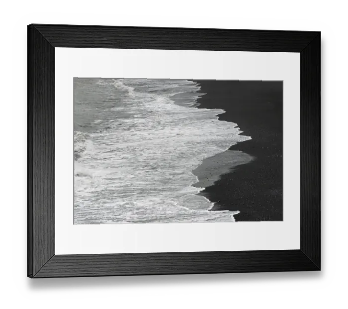 Framed Print : Beach at Dyrholaey, Vik, Iceland Framed Print : Beach at Dyrholaey, Vik, Iceland