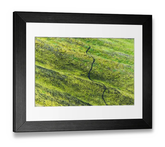 Framed Print : A winding path in the mountain, Landmannalaugar, Iceland Framed Print : A winding path in the mountain, Landmannalaugar, Iceland