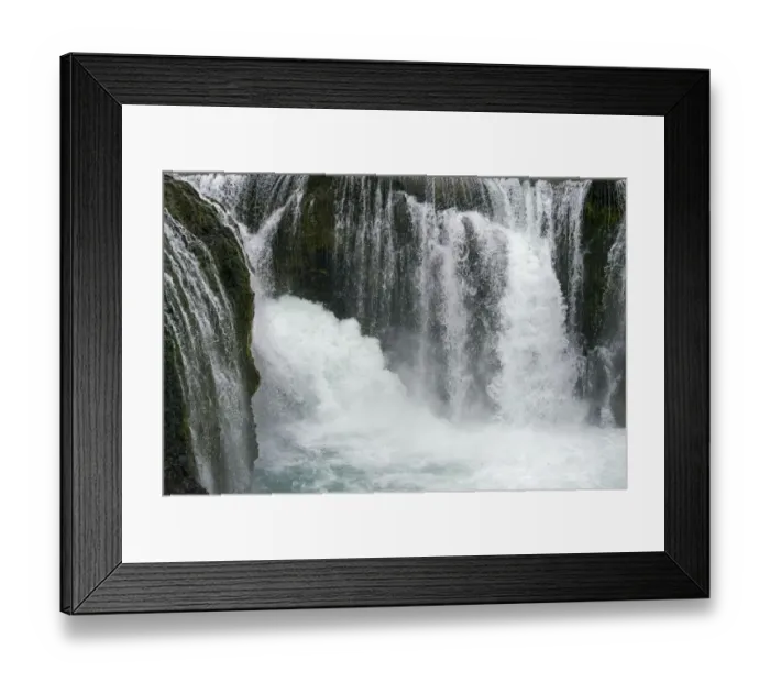 Framed Print : Sigoldu Waterfall, Iceland
