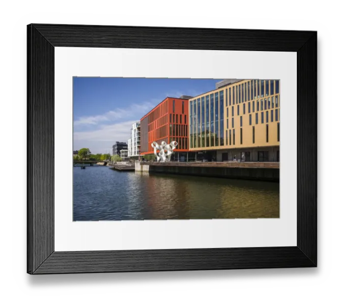 Framed Print : Sweden, Scania, Malmo, Malmo Live Concert and Congress Halls