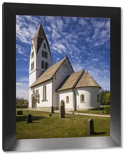 Sweden, Gotland Island, Stanga, Stanga church, exterior (Editorial Use Only)