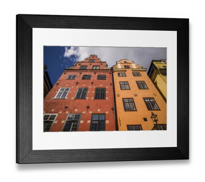Framed Print : Sweden, Stockholm, Gamla Stan, Old Town, buildings of the Stortorget Square Framed Print : Sweden, Stockholm, Gamla Stan, Old Town, buildings of the Stortorget Square