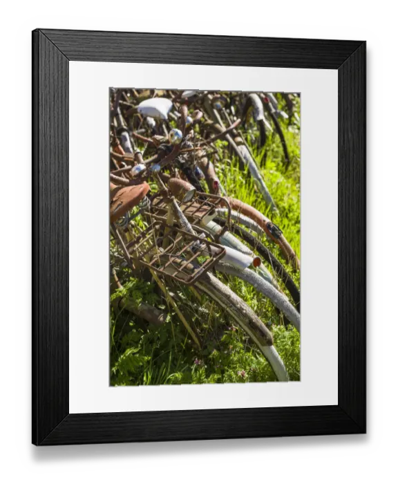 Framed Print : Sweden, Faro Island, Faro Broskogs, Creperie Tati-Kutens Bensin Framed Print : Sweden, Faro Island, Faro Broskogs, Creperie Tati-Kutens Bensin