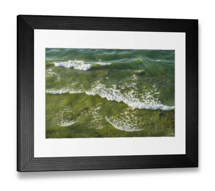 Framed Print : Sweden, Gotland Island, Hogklint, high angle view of the sea from western cliffs Framed Print : Sweden, Gotland Island, Hogklint, high angle view of the sea from western cliffs