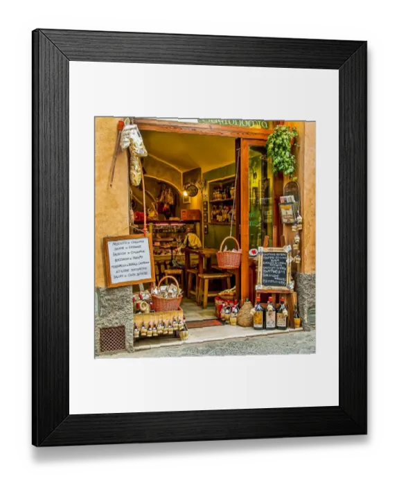 Framed Print : Italy, San Gimignano store Framed Print : Italy, San Gimignano store