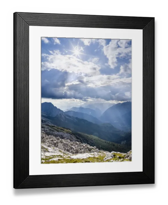 Framed Print : Thunderstorm clouds over Val Rendena. The Brenta Dolomites, UNESCO World Heritage Site Framed Print : Thunderstorm clouds over Val Rendena. The Brenta Dolomites, UNESCO World Heritage Site