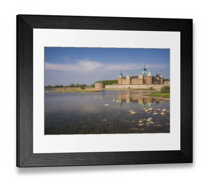 Framed Print : Sweden, Kalmar, Kalmar Slott castle Framed Print : Sweden, Kalmar, Kalmar Slott castle