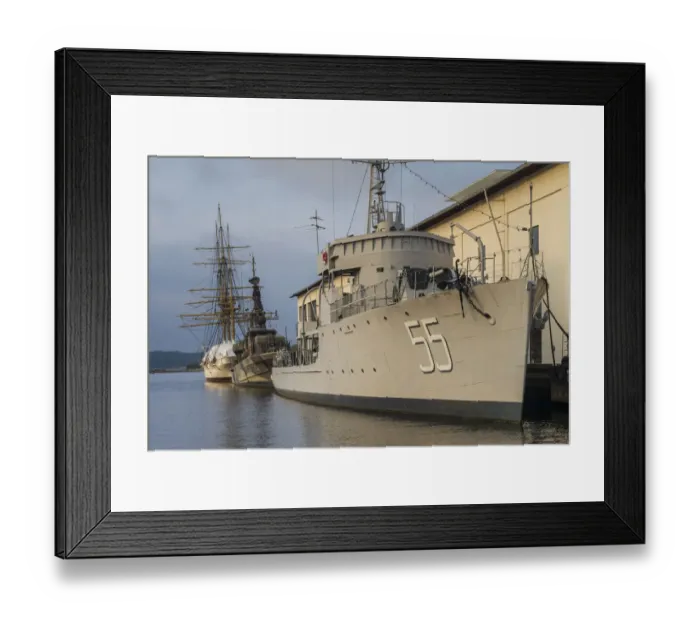Framed Print : Southern Sweden, Karlskrona, Marinmuseum, marine museum, naval vessels Framed Print : Southern Sweden, Karlskrona, Marinmuseum, marine museum, naval vessels