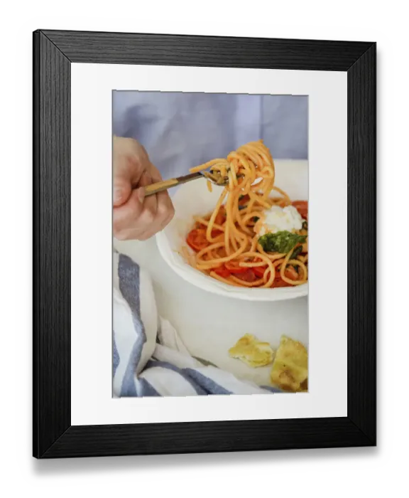 Framed Print : Pasta