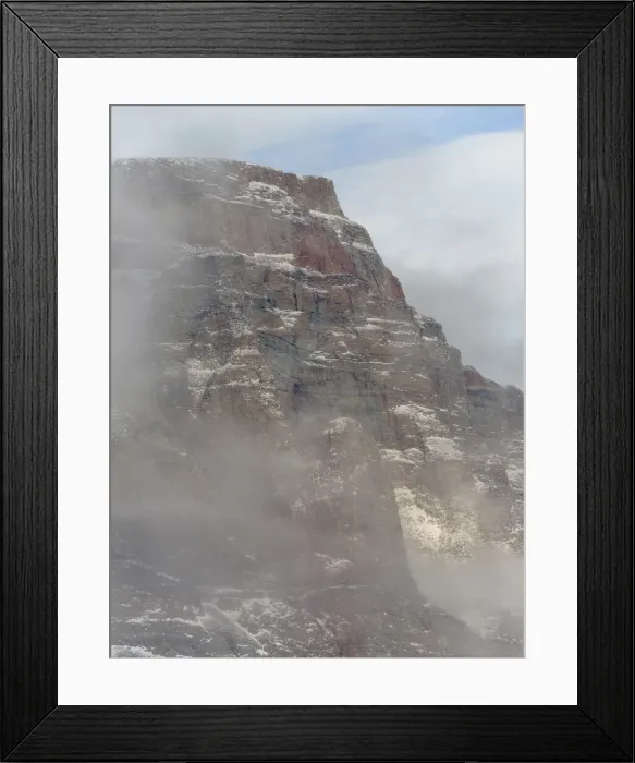 Framed Print : Storen Island, frozen into the sea ice of the Uummannaq fjord system during winter Framed Print : Storen Island, frozen into the sea ice of the Uummannaq fjord system during winter