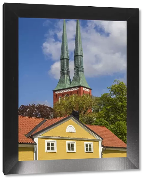 Sweden, Vaxjo, Vaxjo church, exterior (Editorial Use Only)