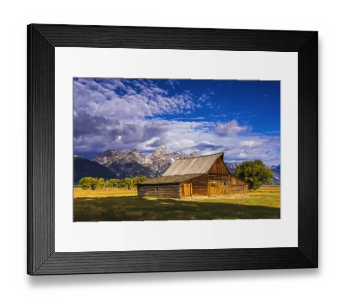 Framed Print : The Moulton Barn on Mormon Row, Grand Teton National Park, Wyoming, USA Framed Print : The Moulton Barn on Mormon Row, Grand Teton National Park, Wyoming, USA