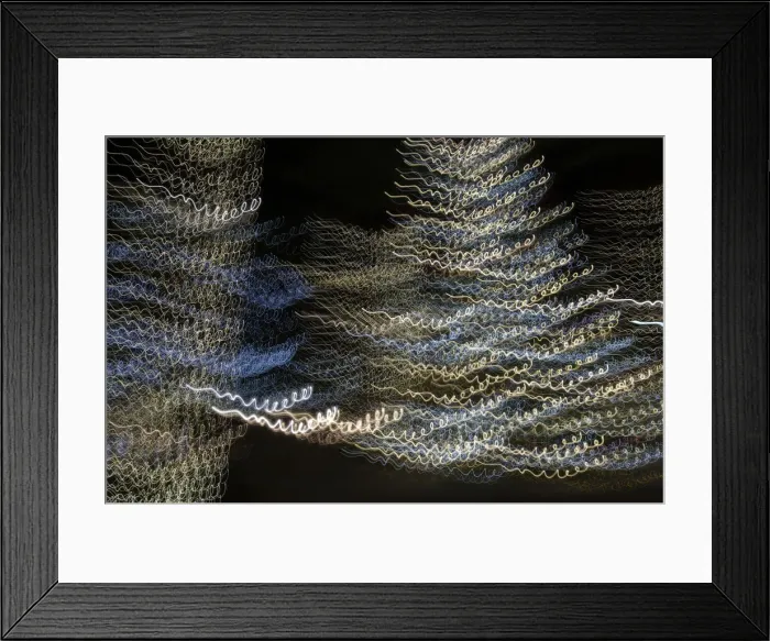 Framed Print : USA, Arizona, Buckeye. Abstract of Christmas tree at night Framed Print : USA, Arizona, Buckeye. Abstract of Christmas tree at night