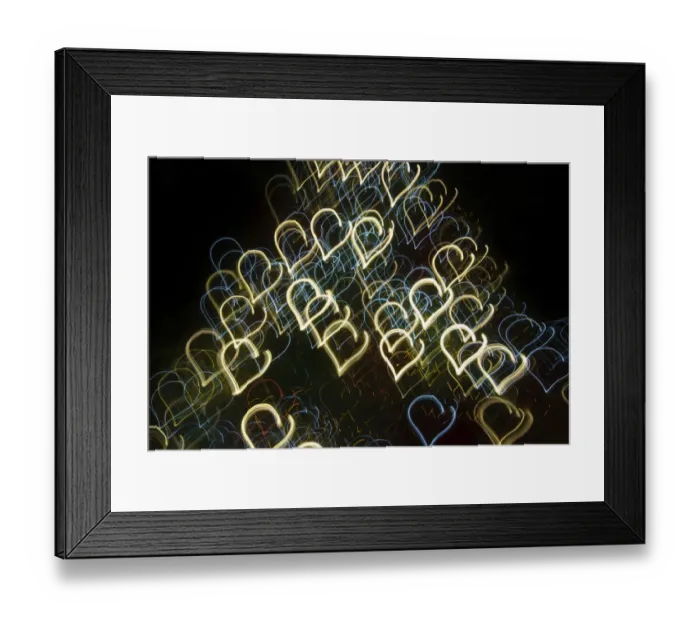 Framed Print : USA, Arizona, Buckeye. Abstract motion of Christmas tree at night Framed Print : USA, Arizona, Buckeye. Abstract motion of Christmas tree at night