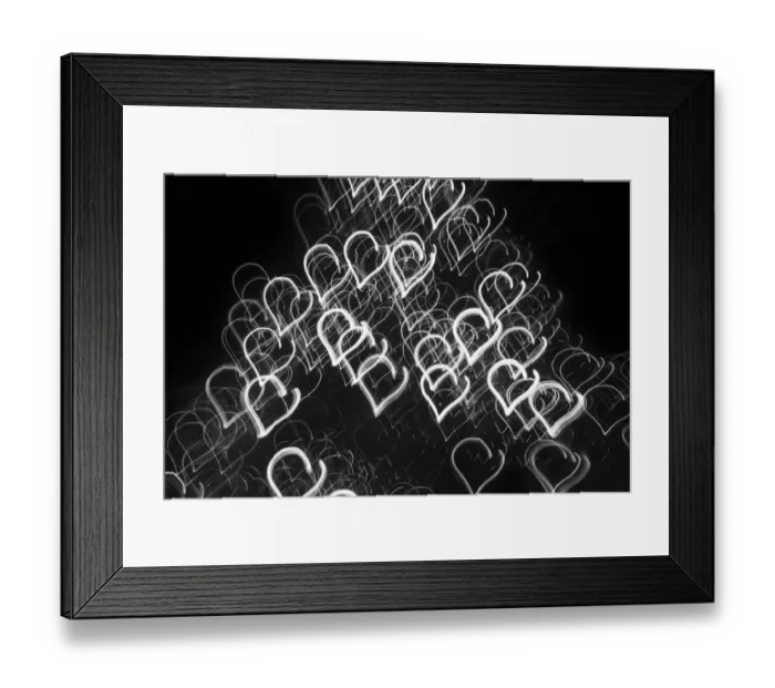 Framed Print : USA, Arizona, Buckeye. Black and white abstract motion of Christmas tree at night Framed Print : USA, Arizona, Buckeye. Black and white abstract motion of Christmas tree at night