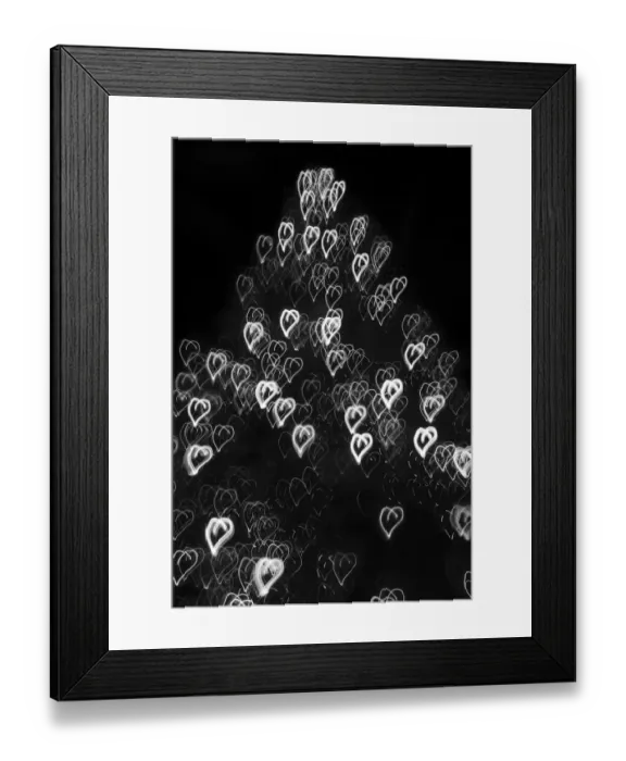 Framed Print : USA, Arizona, Buckeye. Black and white abstract motion of Christmas tree at night Framed Print : USA, Arizona, Buckeye. Black and white abstract motion of Christmas tree at night