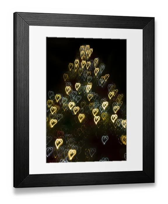 Framed Print : USA, Arizona, Buckeye. Abstract motion of Christmas tree at night Framed Print : USA, Arizona, Buckeye. Abstract motion of Christmas tree at night