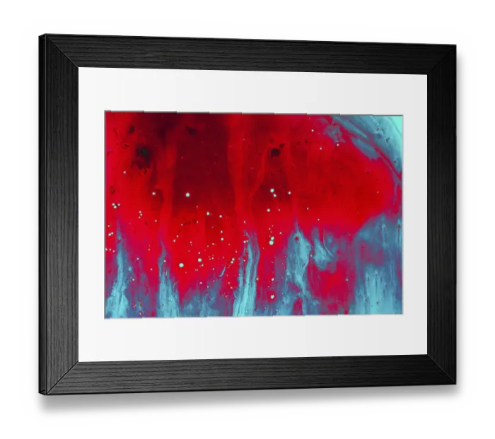 Framed Print : Paint, oil and water Framed Print : Paint, oil and water