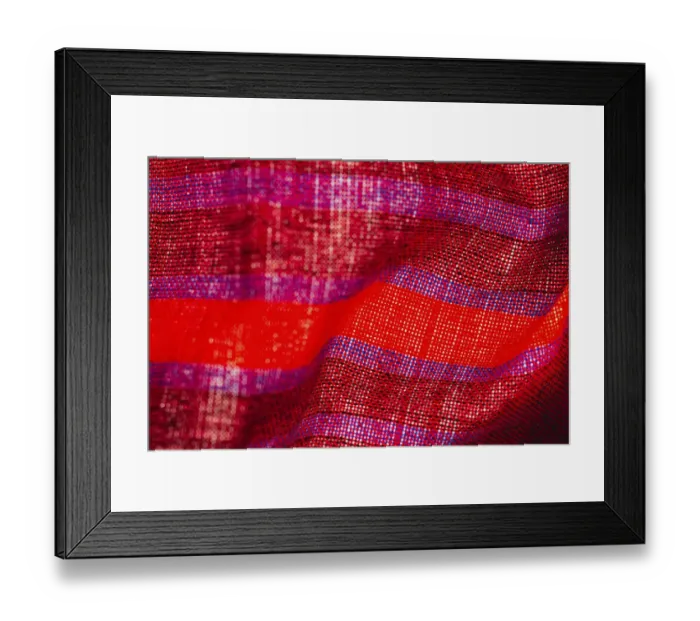 Framed Print : Colorful fabric detail Framed Print : Colorful fabric detail