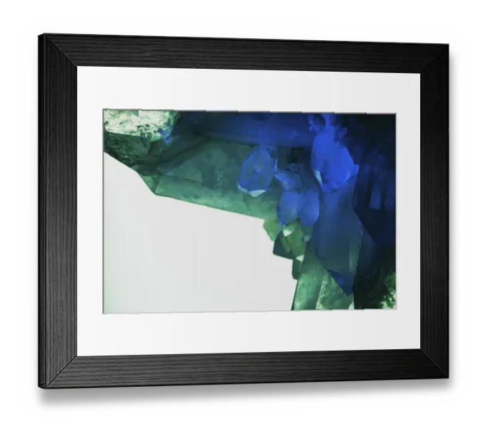 Framed Print : Quartz crystals Framed Print : Quartz crystals