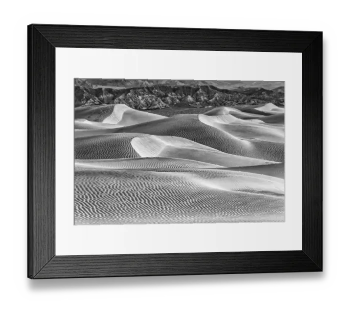 Framed Print : Mesquite Dunes, Death Valley National Park, California Framed Print : Mesquite Dunes, Death Valley National Park, California