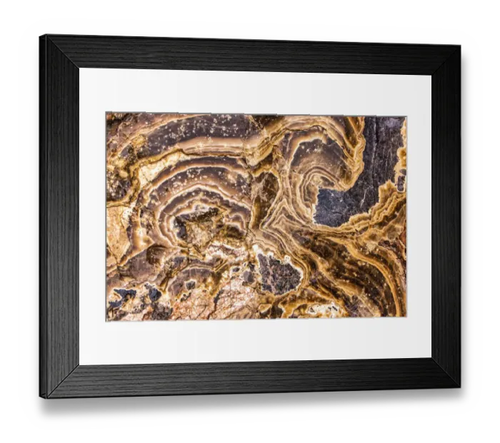 Framed Print : Marble Abstract, Titus Canyon, Death Valley
