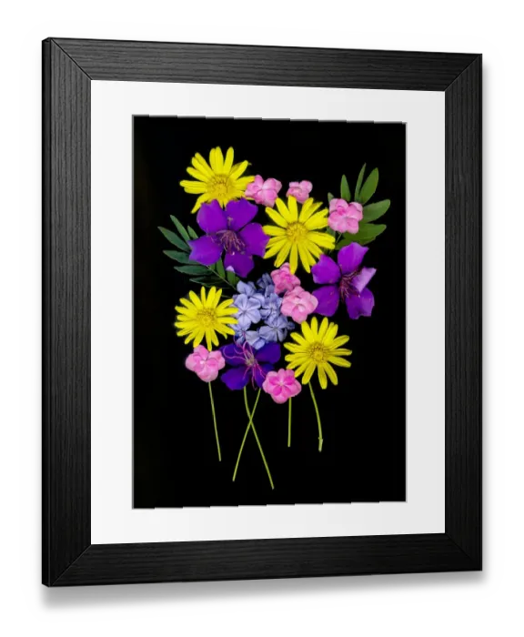 Framed Print : USA, Florida, Celebration. A bouquet of flowers Framed Print : USA, Florida, Celebration. A bouquet of flowers