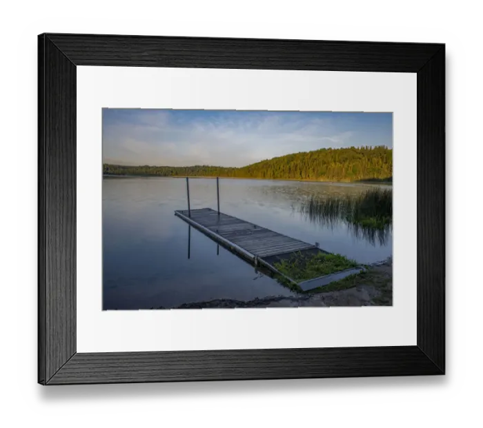 Framed Print : USA, Minnesota, La Salle Lake State Recreation Area boat launch Framed Print : USA, Minnesota, La Salle Lake State Recreation Area boat launch