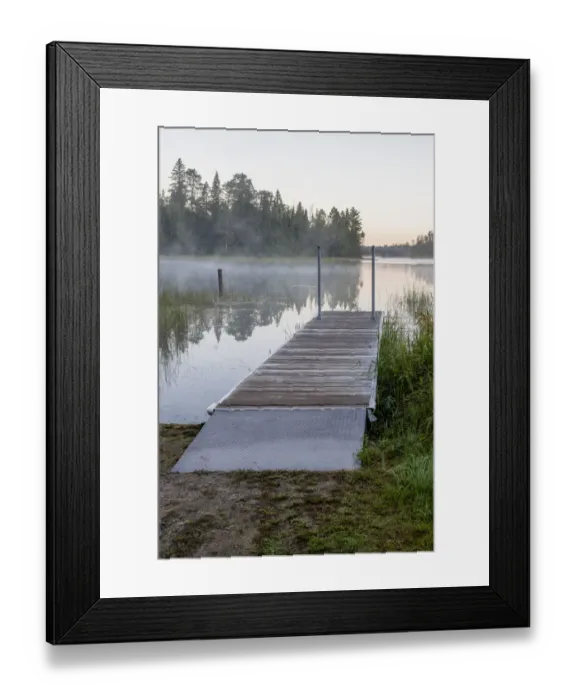 Framed Print : USA, Minnesota, Itasca State Park, Lake Itasca