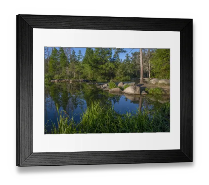 Framed Print : USA, Minnesota, Itasca State Park, Mississippi Headwaters Framed Print : USA, Minnesota, Itasca State Park, Mississippi Headwaters